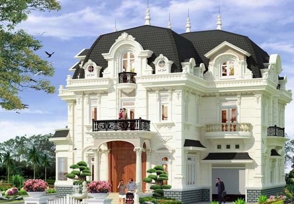 công ty thiết kế thi công biệt thự lâu đài ở tại nghệ an hà tĩnh 4