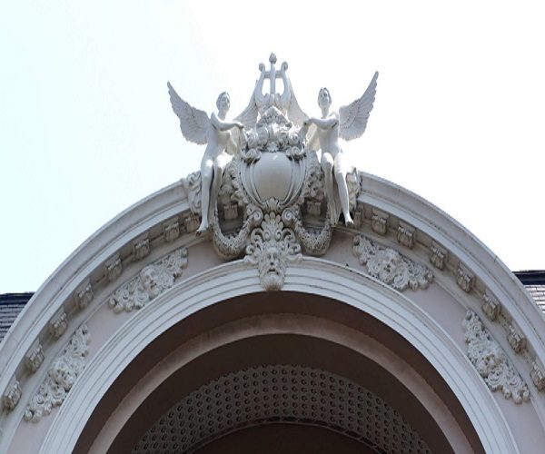 đắp phù điêu cho biệt thự lâu đài 1