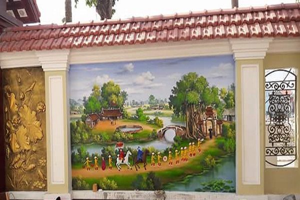 vẽ tranh tường ở tại hà tĩnh 8