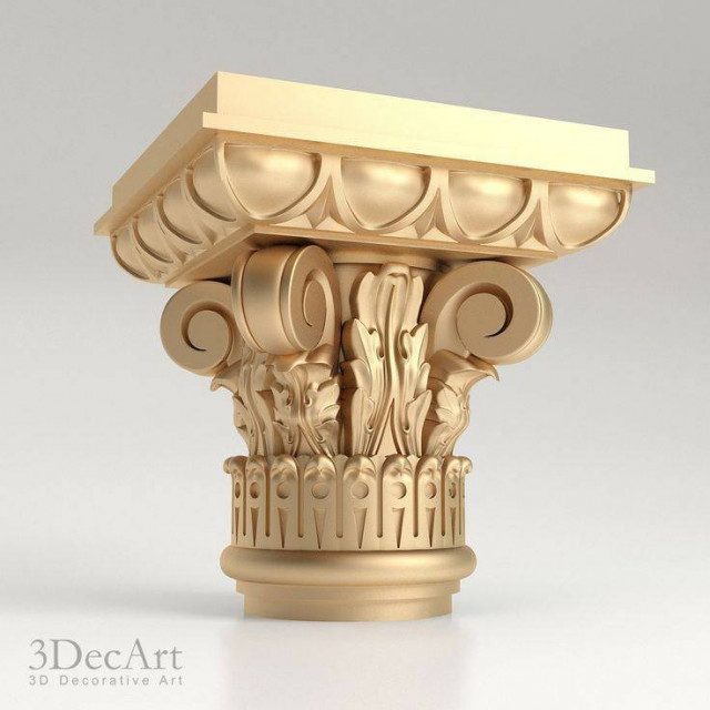 thiết kế thi công đắp phù điêu đầu cột