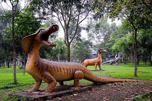 Thiết kế thi công đắp thú vật cho trường mầm non đẹp uy tín