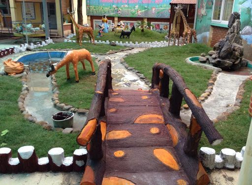 Thiết kế thi công vườn cổ tích trường mầm non, công viên đẹp