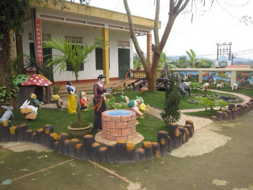 Thiết kế thi công vườn cổ tích trường mầm non, công viên đẹp