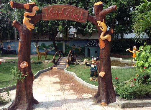 Thiết kế thi công vườn cổ tích trường mầm non, công viên đẹp