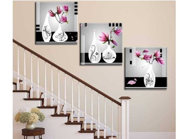 vẽ tranh tường cầu thang