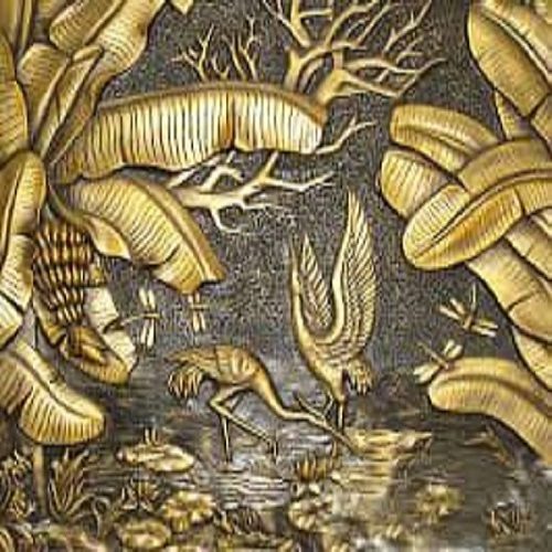 Đắp phù điêu phong cảnh