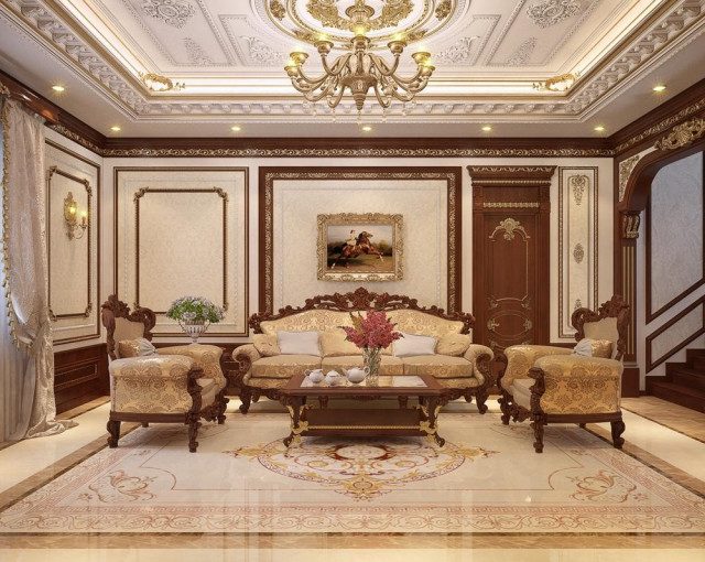 đắp phào chỉ trần nhà 