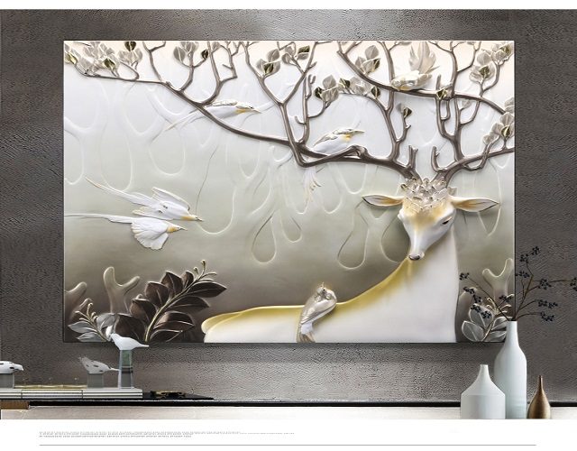 đắp phù điêu bằng xi măng