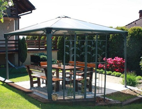 Thiết kế thi công chòi nghỉ sân vườn tại Nghệ An Hà Tĩnh