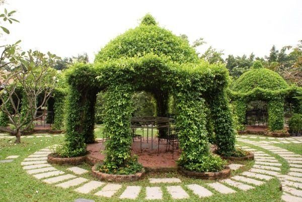 Thiết kế thi công chòi nghỉ sân vườn tại Nghệ An Hà Tĩnh