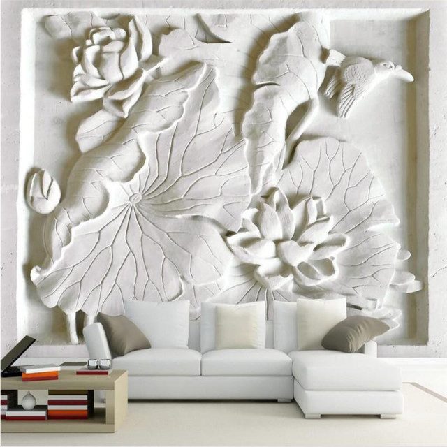 đắp phù điêu bằng xi măng