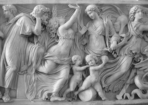 tranh phù điêu xi măng