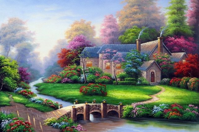 vẽ tranh tường phong cách cổ điển