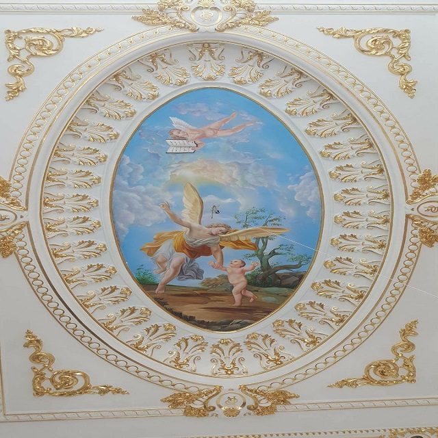 vẽ tranh tường phong cách cổ điển