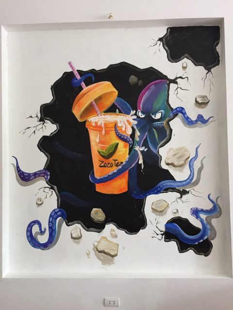 Thợ vẽ tranh tường tại Thái Bình đẹp uy tín