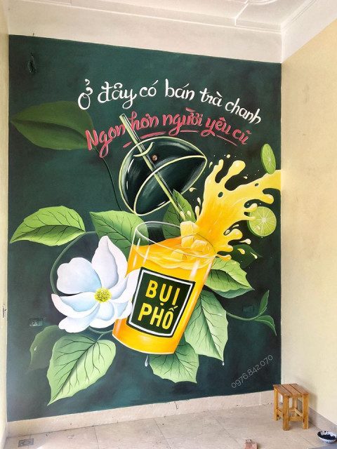 Thợ vẽ tranh tường tại Thái Bình đẹp uy tín