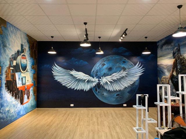 Thợ vẽ tranh tường tại Thái Bình đẹp uy tín