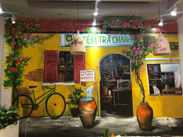 Thợ vẽ tranh tường tại Thái Bình đẹp uy tín