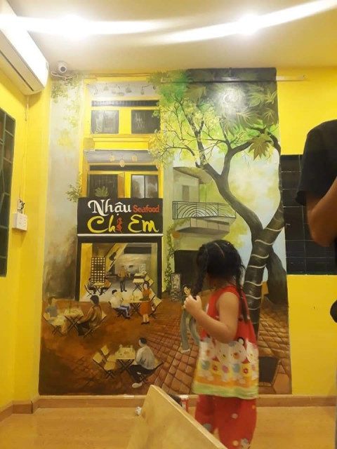 Thợ vẽ tranh tường tại Thái Bình đẹp uy tín