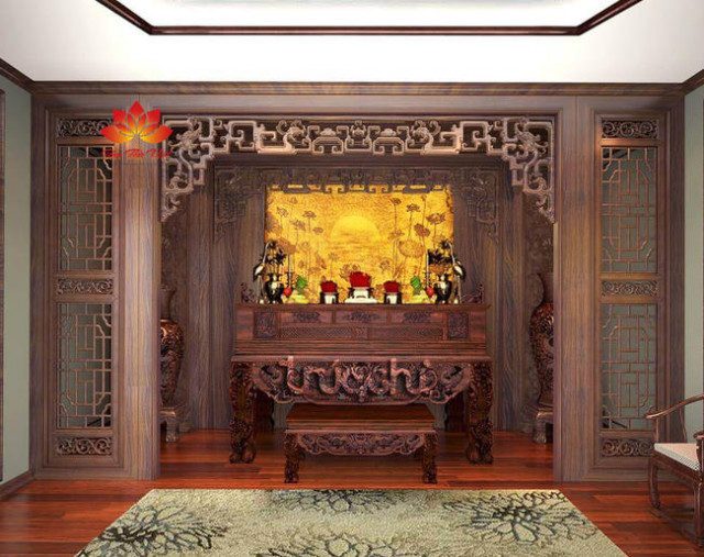 Các mẫu sập thờ đẹp bằng gỗ giá rẻ nhất 2020