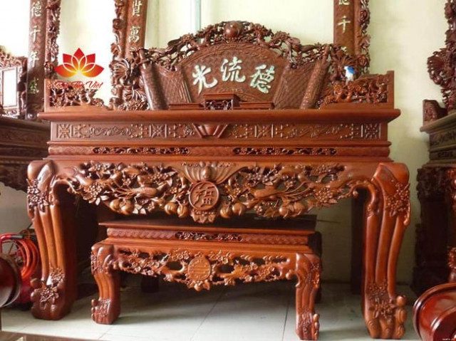 Các mẫu sập thờ đẹp bằng gỗ giá rẻ nhất 2020