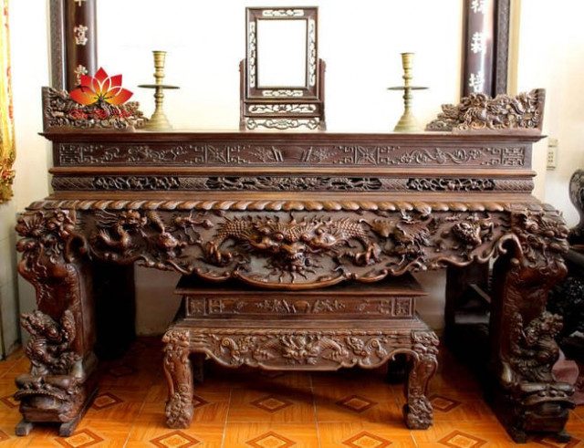 Các mẫu sập thờ đẹp bằng gỗ giá rẻ nhất 2020