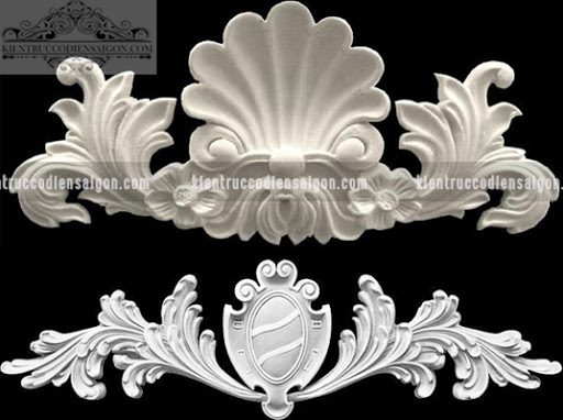 Thợ đắp phù điêu thạch cao hoa văn ngoài trời đẹp