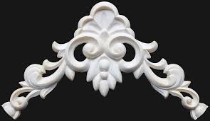 Thợ đắp phù điêu thạch cao hoa văn ngoài trời đẹp