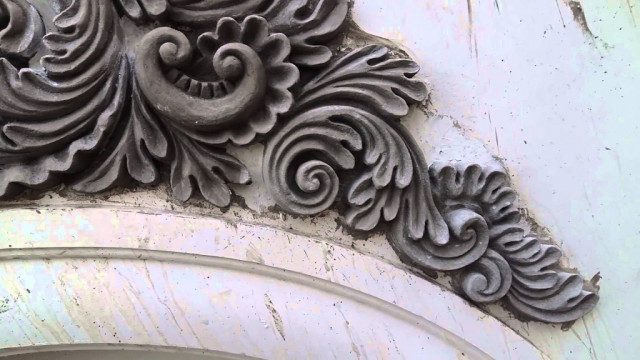 Thi công đắp phù điêu xi măng hoa văn tân cổ điển