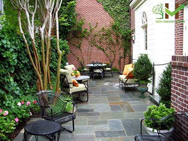 Thiết kế sân vườn xanh cho không gian kín tại Nghệ An Hà Tĩnh