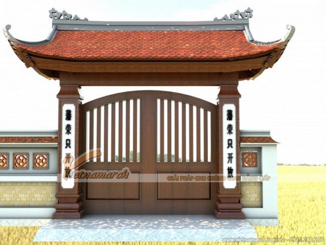 các mẫu cổng đá nhà thờ đẹp