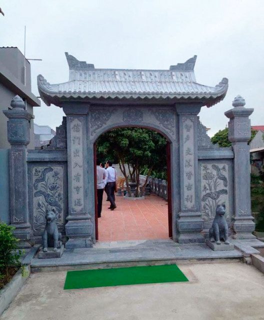 các mẫu cổng đá nhà thờ đẹp