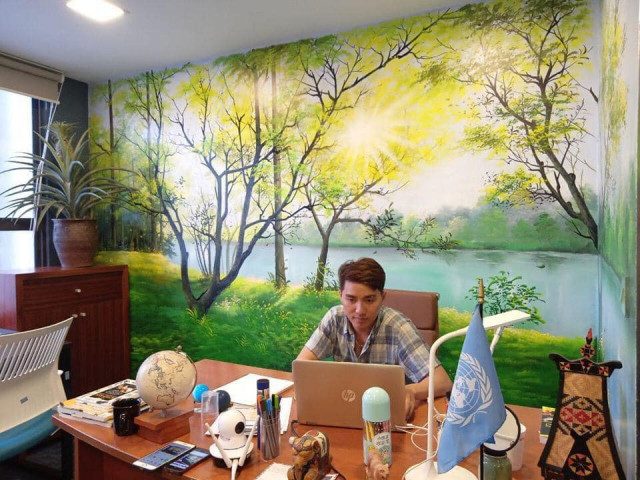 dịch vụ vẽ tranh tường hà nội đẹp giá rẻ