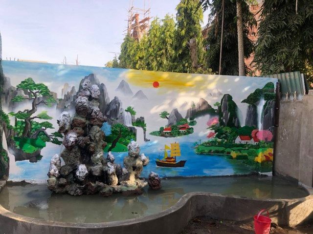 dịch vụ vẽ tranh tường hà nội đẹp giá rẻ