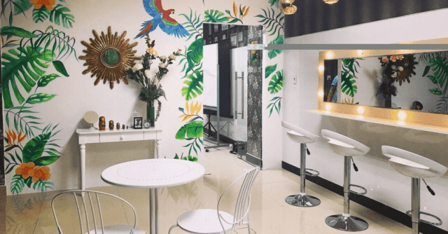 Thợ vẽ tranh tường spa, nail, thẩm mỹ viện giá 200k/m2