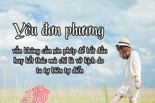 Những Stt yêu đơn phương đẫm nước mắt khiến trái tim bạn đau nhói