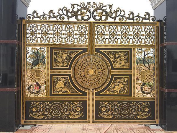 Bảng giá cửa cổng nhôm đúc tại Nghệ An, Hà Tĩnh