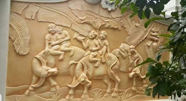 Địa chỉ đắp phù điêu xi măng tại Đà Lạt đẹp