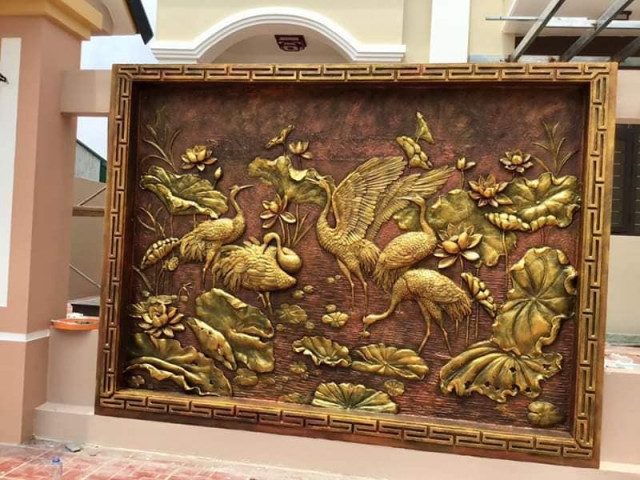 Địa chỉ đắp phù điêu xi măng tại Đà Lạt đẹp