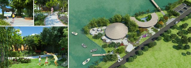 thiết kế thi công cảnh quan khu du lịch resort tại nghệ an hà tĩnh