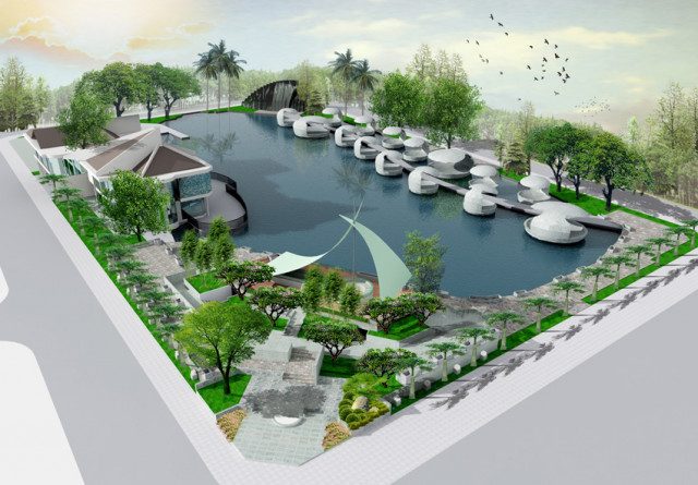 thiết kế thi công cảnh quan khu du lịch resort tại nghệ an hà tĩnh