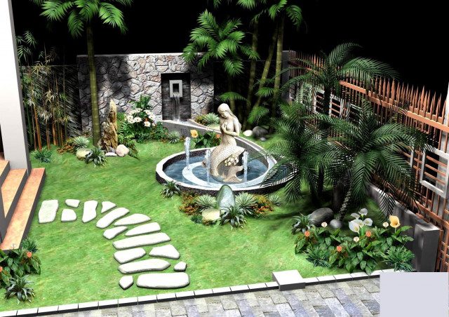 Thiết kế thi công cảnh quan sân vườn tại Thanh Hóa