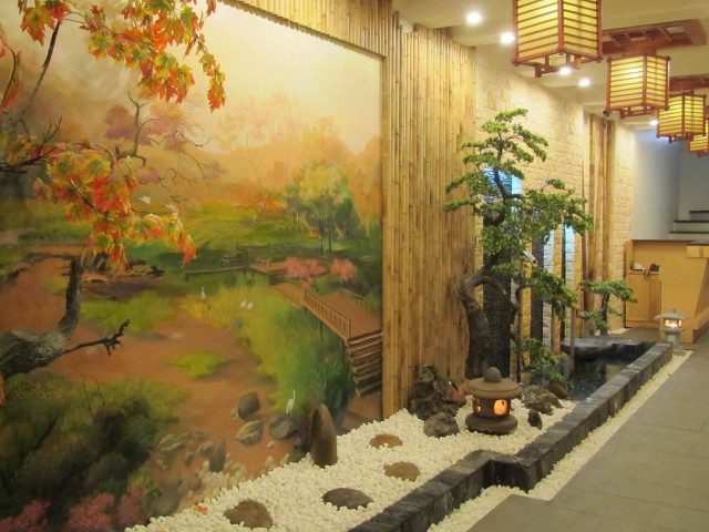 Thiết kế thi công tiểu cảnh nhà hàng tại Nghệ An Hà Tĩnh