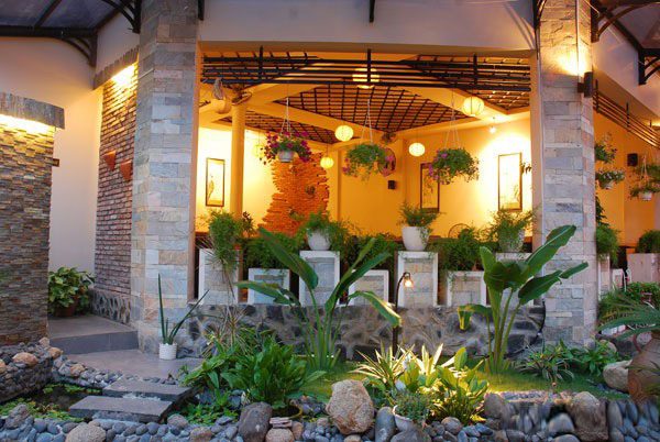 Thiết kế thi công tiểu cảnh nhà hàng tại Nghệ An Hà Tĩnh