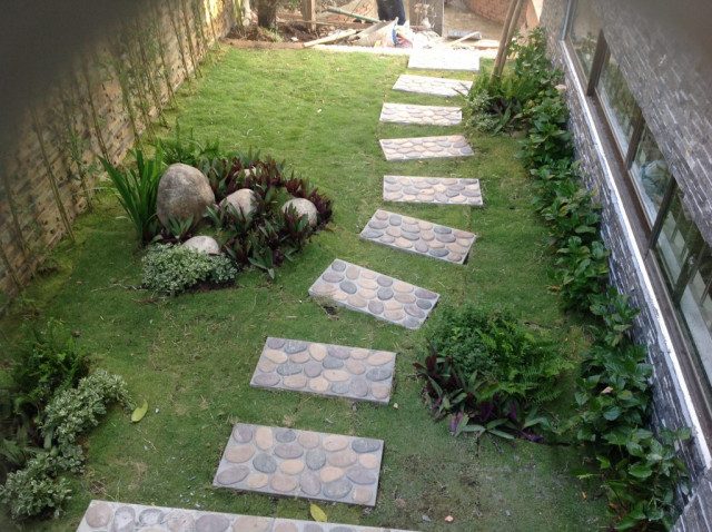 Thiết kế thi công tiểu cảnh lối đi sân vườn tại Nghệ An Hà Tĩnh