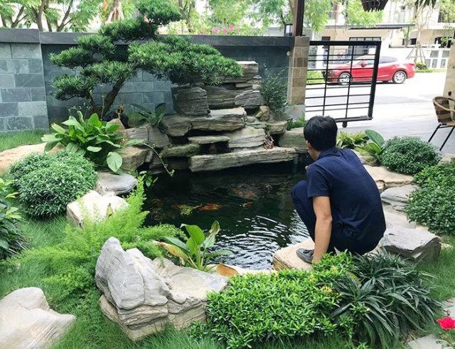 Tư vấn thiết kế thi công hồ cá koi tại Đà Lạt - Lâm Đồng