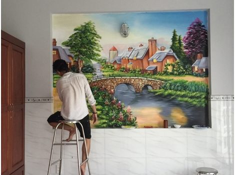 Vẽ Tranh Tường Tại Đà Lạt Lâm Đồng Giảm Giá 30%