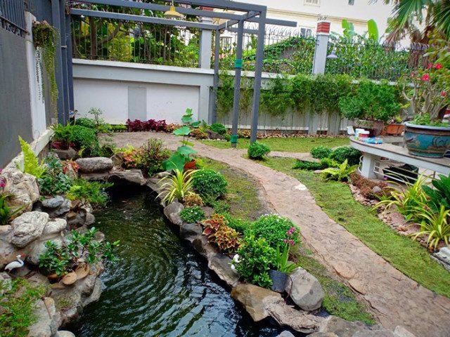 thiết kế thi công tiểu cảnh sân vườn vũng tầu