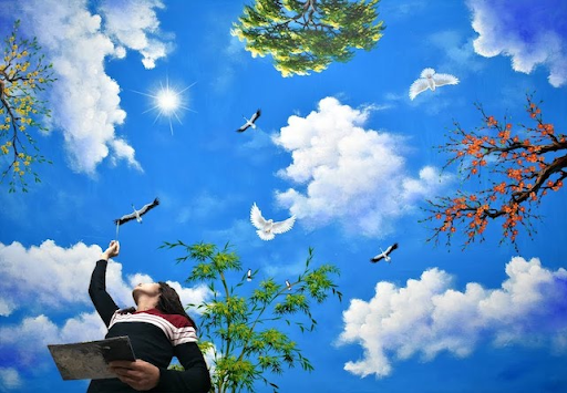 Dịch vụ vẽ trần mây tại Bắc Kạn chất lượng, giá hợp lý