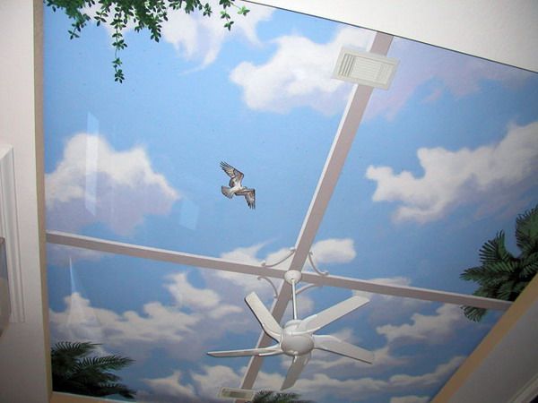 Dịch vụ vẽ trần mây tại Hà Giang chuyên nghiệp, nhanh chóng